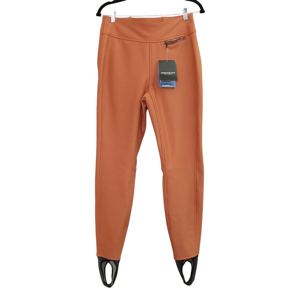NWT Obermeyer Womens Jinks ITB Softshell Ski Pants Elastic Waist Copper Size 10